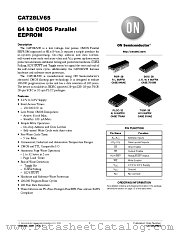 CAT28LV65 datasheet pdf ON Semiconductor