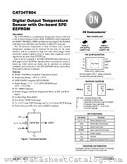 CAT34TS04 datasheet pdf ON Semiconductor