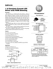 CAT4101 datasheet pdf ON Semiconductor