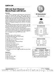 CAT4134 datasheet pdf ON Semiconductor