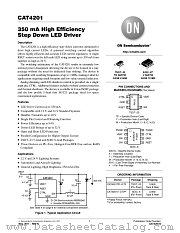 CAT4201 datasheet pdf ON Semiconductor