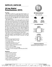 CAT5127 datasheet pdf ON Semiconductor