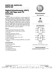 CAT5136 datasheet pdf ON Semiconductor