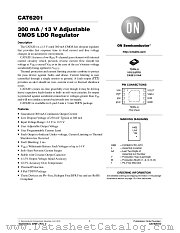 CAT6201 datasheet pdf ON Semiconductor
