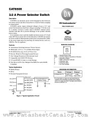 CAT6500 datasheet pdf ON Semiconductor