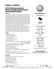 CAT811 datasheet pdf ON Semiconductor