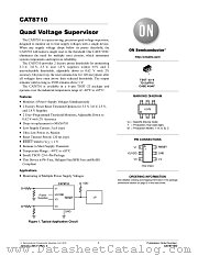 CAT8710 datasheet pdf ON Semiconductor