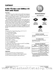 CAT9557 datasheet pdf ON Semiconductor