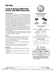 CM1406 datasheet pdf ON Semiconductor