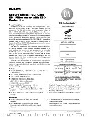 CM1423 datasheet pdf ON Semiconductor