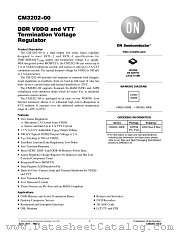 CM3202-00 datasheet pdf ON Semiconductor