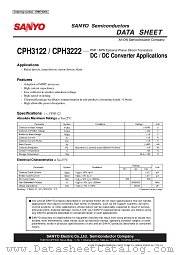CPH3122 datasheet pdf ON Semiconductor