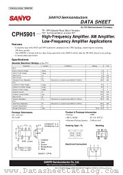 CPH5901 datasheet pdf ON Semiconductor