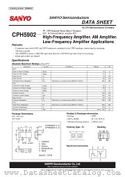 CPH5902 datasheet pdf ON Semiconductor