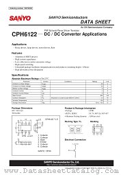 CPH6122 datasheet pdf ON Semiconductor