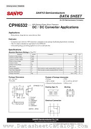 CPH6532 datasheet pdf ON Semiconductor