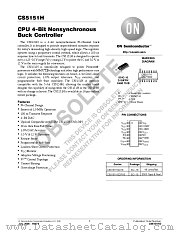 CS5151H datasheet pdf ON Semiconductor