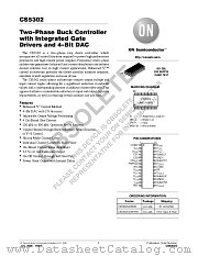 CS5302 datasheet pdf ON Semiconductor