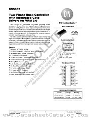 CS5332 datasheet pdf ON Semiconductor