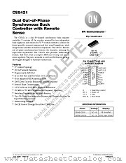 CS5421 datasheet pdf ON Semiconductor