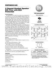 CSPEMI201AG datasheet pdf ON Semiconductor
