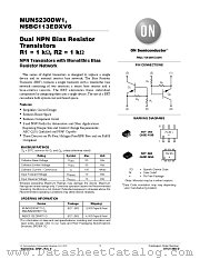 DTC113ED datasheet pdf ON Semiconductor