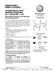DTC114TP datasheet pdf ON Semiconductor