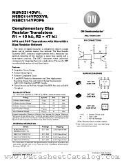 DTC114YP datasheet pdf ON Semiconductor
