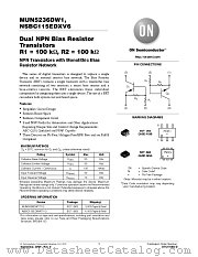 DTC115ED datasheet pdf ON Semiconductor