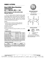 DTC115TD datasheet pdf ON Semiconductor