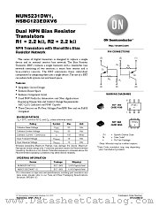 DTC123ED datasheet pdf ON Semiconductor
