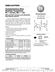 DTC123TP datasheet pdf ON Semiconductor