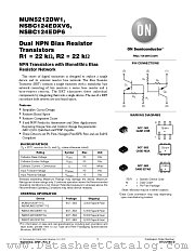 DTC124ED datasheet pdf ON Semiconductor