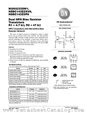 DTC143ZD datasheet pdf ON Semiconductor