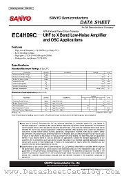 EC4H09C datasheet pdf ON Semiconductor
