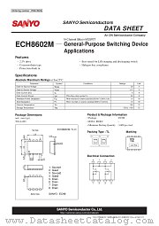 ECH8602M datasheet pdf ON Semiconductor