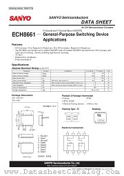 ECH8661 datasheet pdf ON Semiconductor