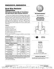 EMG5DXV5 datasheet pdf ON Semiconductor
