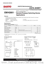 EMH2801 datasheet pdf ON Semiconductor