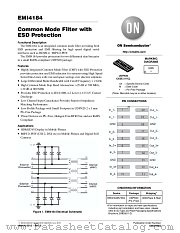 EMI4184 datasheet pdf ON Semiconductor