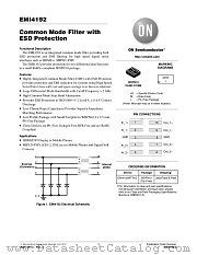 EMI4192 datasheet pdf ON Semiconductor