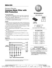 EMI4193 datasheet pdf ON Semiconductor