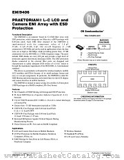 EMI9406 datasheet pdf ON Semiconductor
