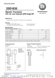 EN2158 datasheet pdf ON Semiconductor