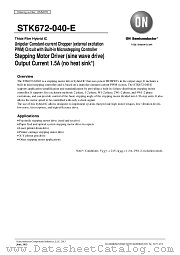 EN5227 datasheet pdf ON Semiconductor