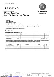 ENA2032 datasheet pdf ON Semiconductor