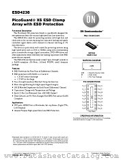 ESD4238 datasheet pdf ON Semiconductor