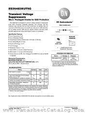 ESD5482 datasheet pdf ON Semiconductor