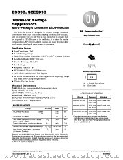 ESD9B datasheet pdf ON Semiconductor