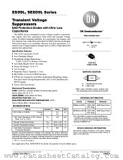 ESD9L datasheet pdf ON Semiconductor